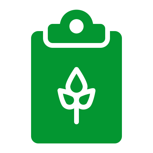 Lawn survey icon